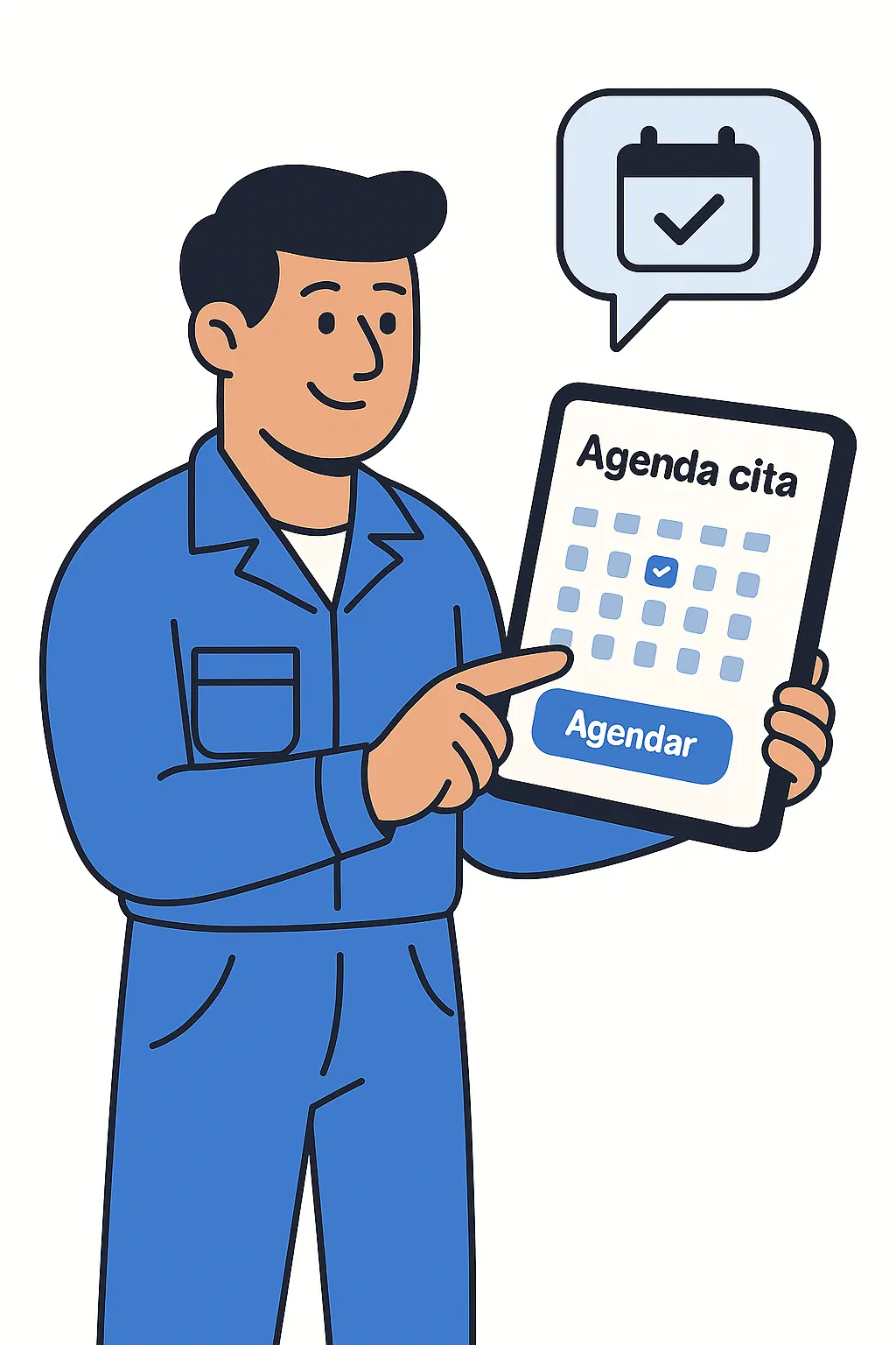 Se agenda la cita